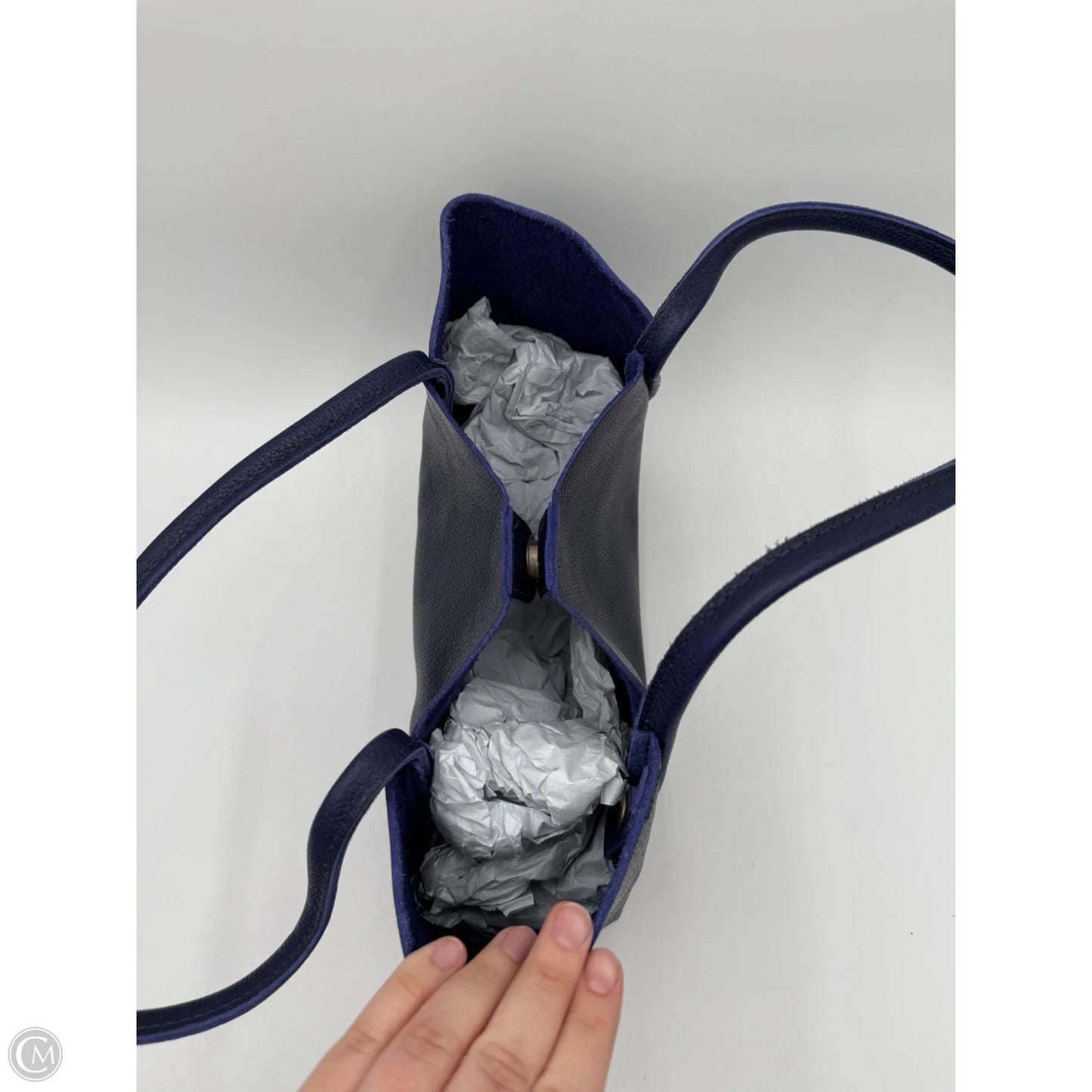 Handbag Leather By Portland Leather, Size: Medium