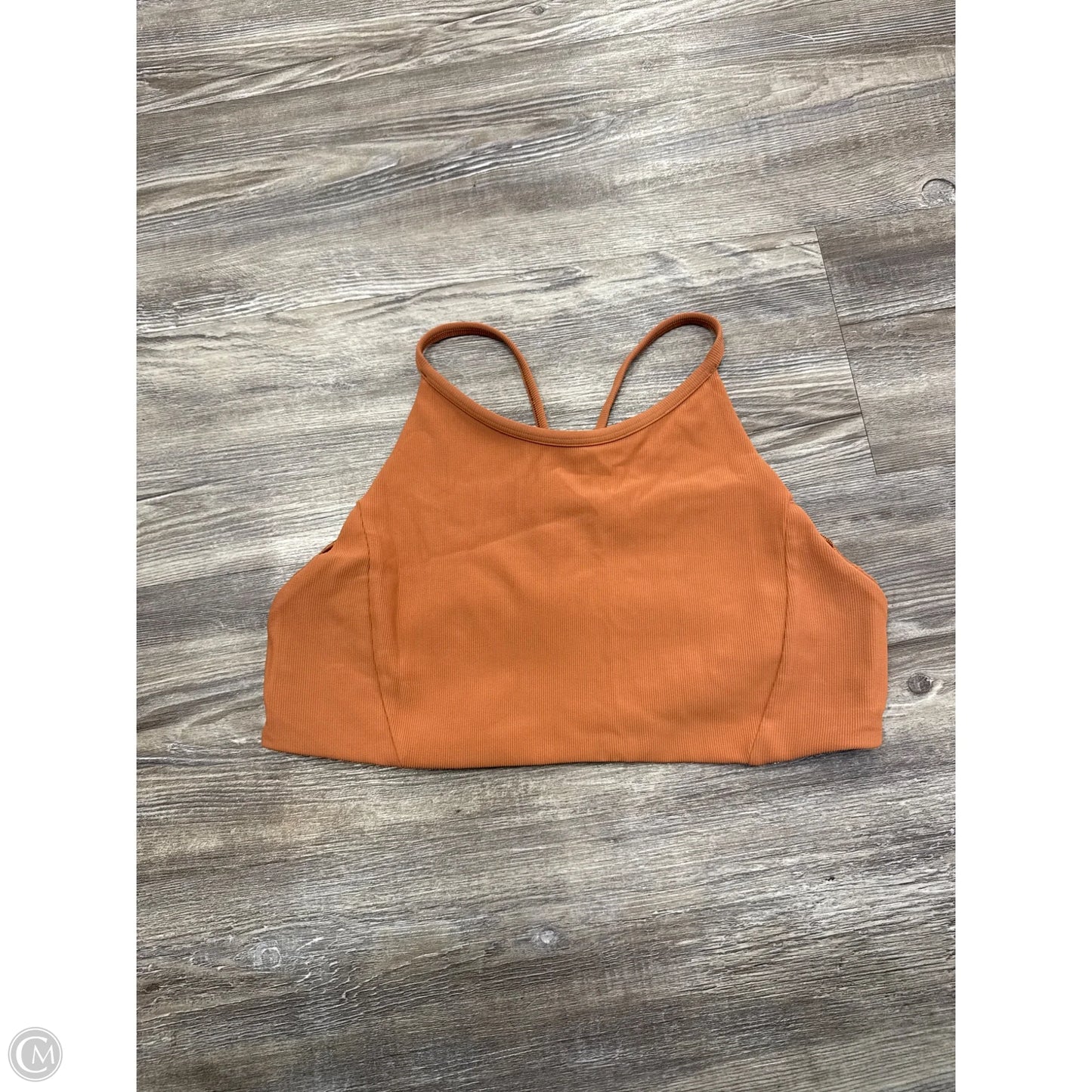 Athletic Bra By Lululemon In Orange, Size: M