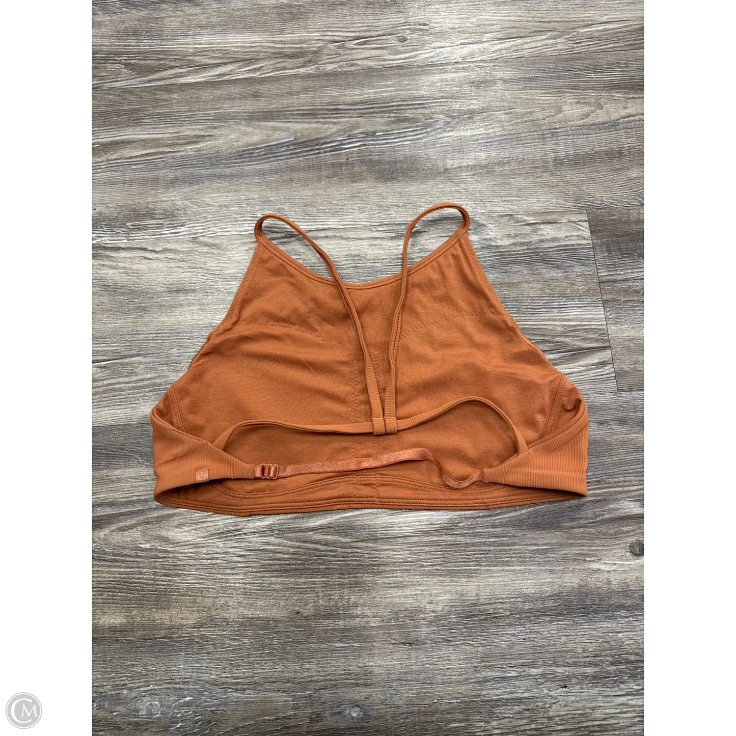 Athletic Bra By Lululemon In Orange, Size: M