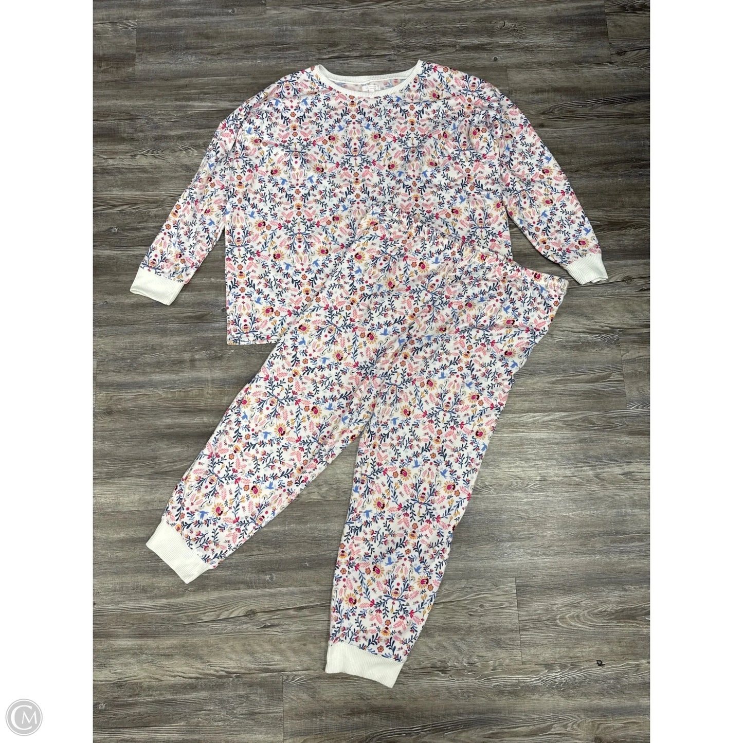 Pants Set 2pc By Lc Lauren Conrad In Floral Print, Size: 3x