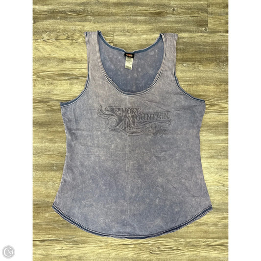 Tank Top By Harley Davidson In Purple, Size: Xl