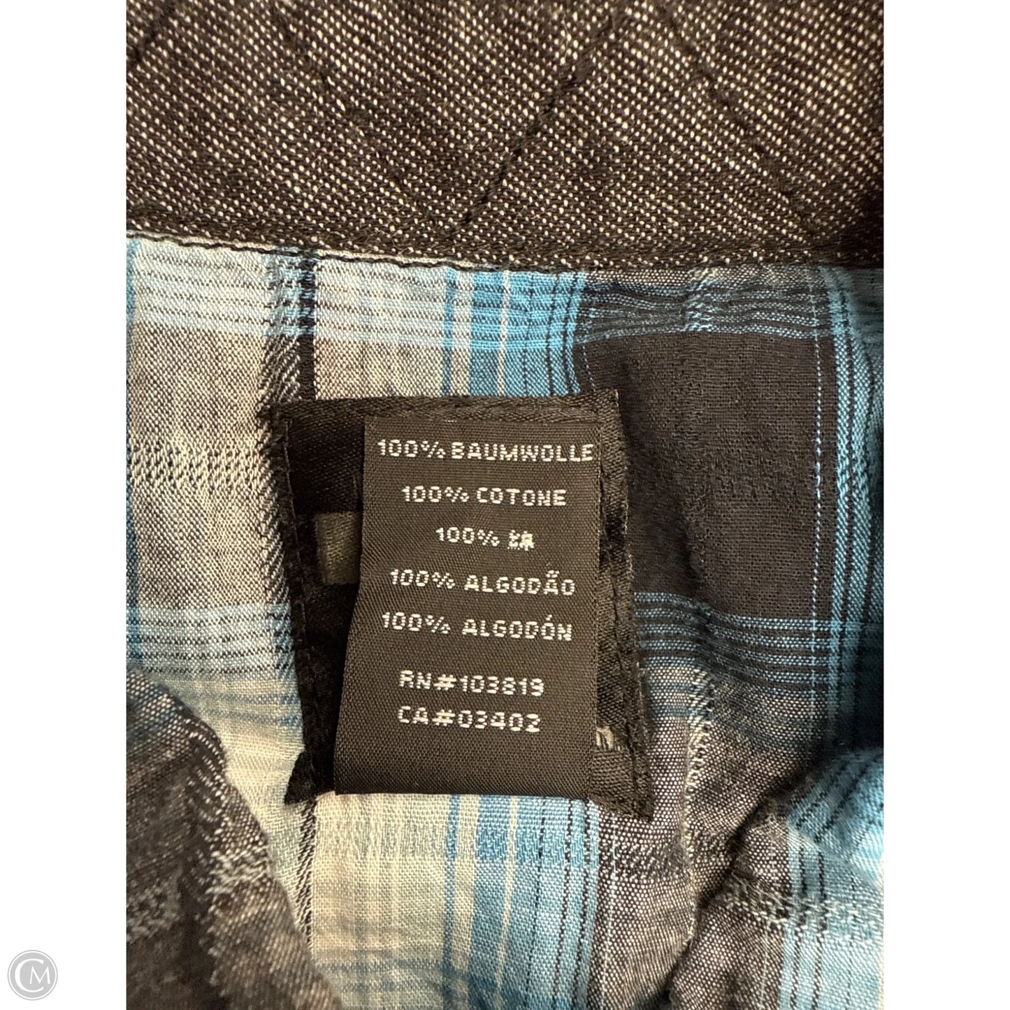 Top Short Sleeve By Harley Davidson In Blue, Size: S