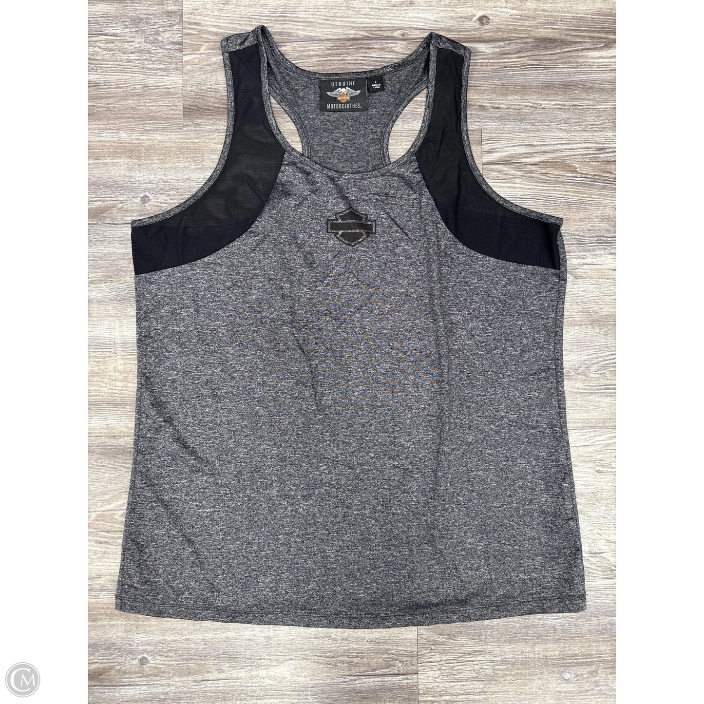 Tank Top By Harley Davidson In Grey, Size: L