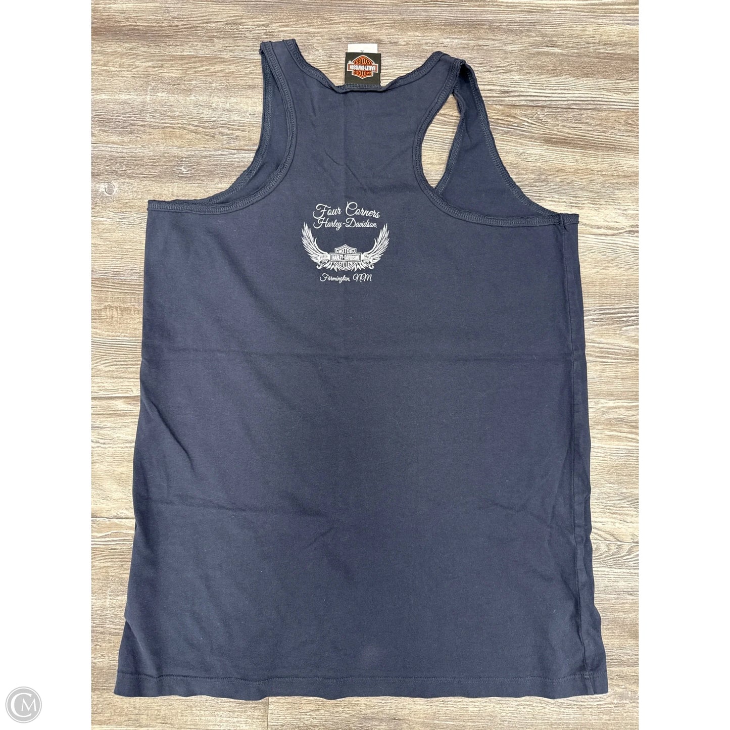 Tank Top By Harley Davidson In Navy, Size: Xl