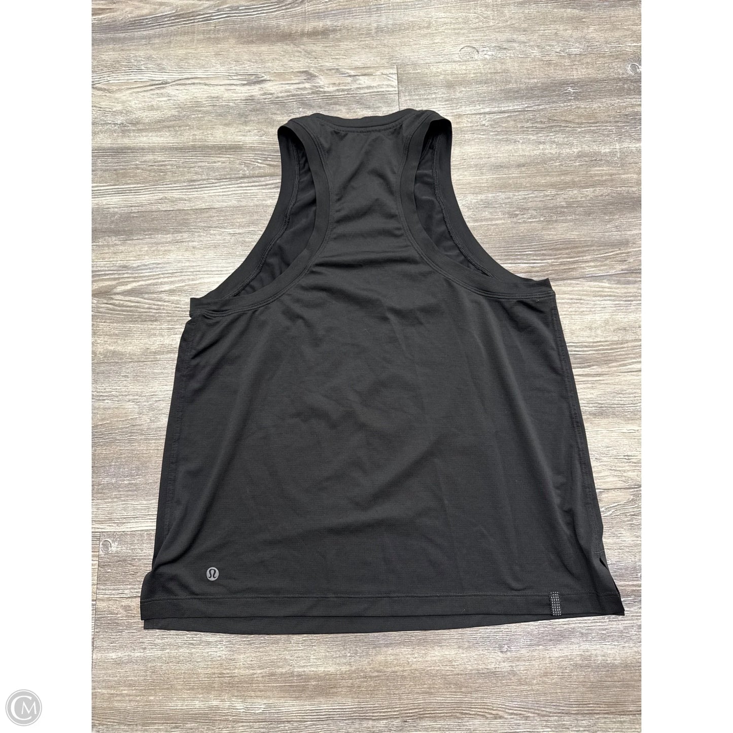 Athletic Tank Top By Lululemon In Black, Size: M