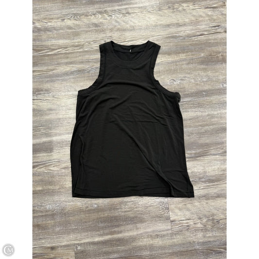 Athletic Tank Top By Lululemon In Black, Size: M
