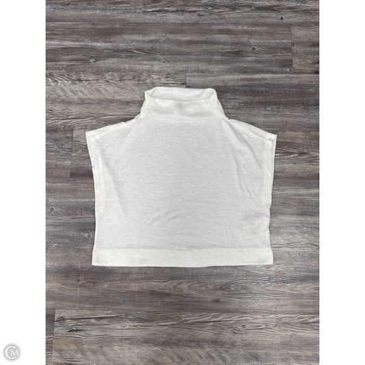 Top Short Sleeve By Anthropologie In White, Size: M