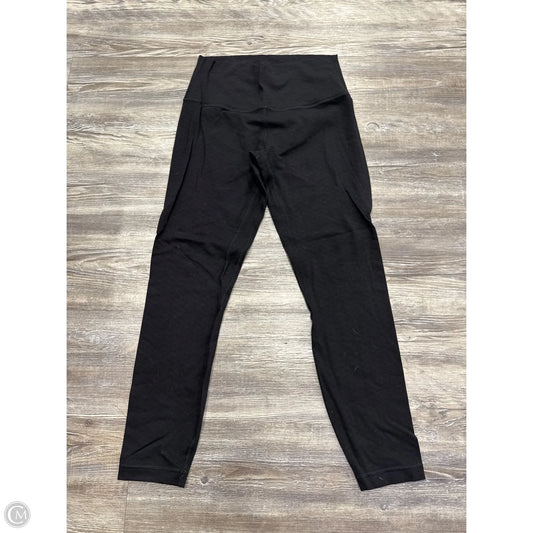 Athletic Leggings By Lululemon In Black, Size: 6