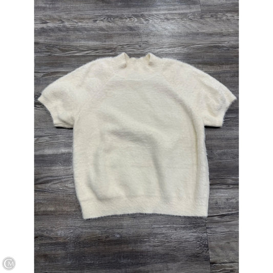 Sweater By Pilcro In White, Size: M