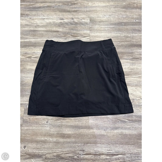Athletic Skort By Athleta In Black, Size: 8