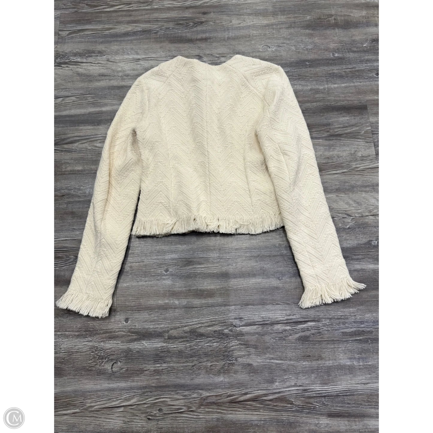 Jacket Designer By Derek Lam In White, Size: 6