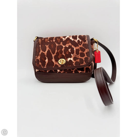 Crossbody Designer By Coach, Size: Medium