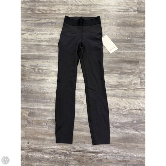 Athletic Leggings By Lululemon In Black, Size: 2