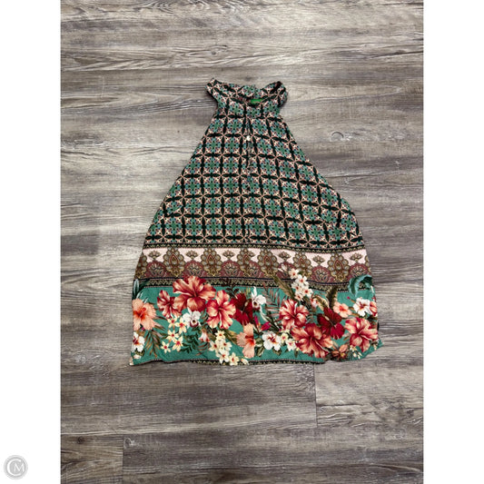 Top Sleeveless By Farm Rio In Green, Size: S
