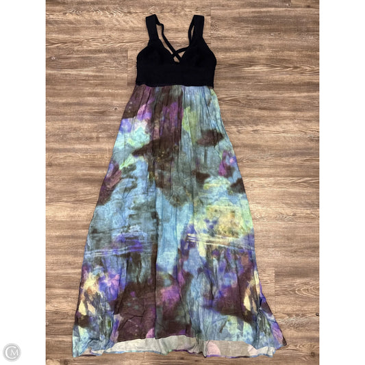 Dress Casual Maxi By Anthropologie In Navy, Size: Xs