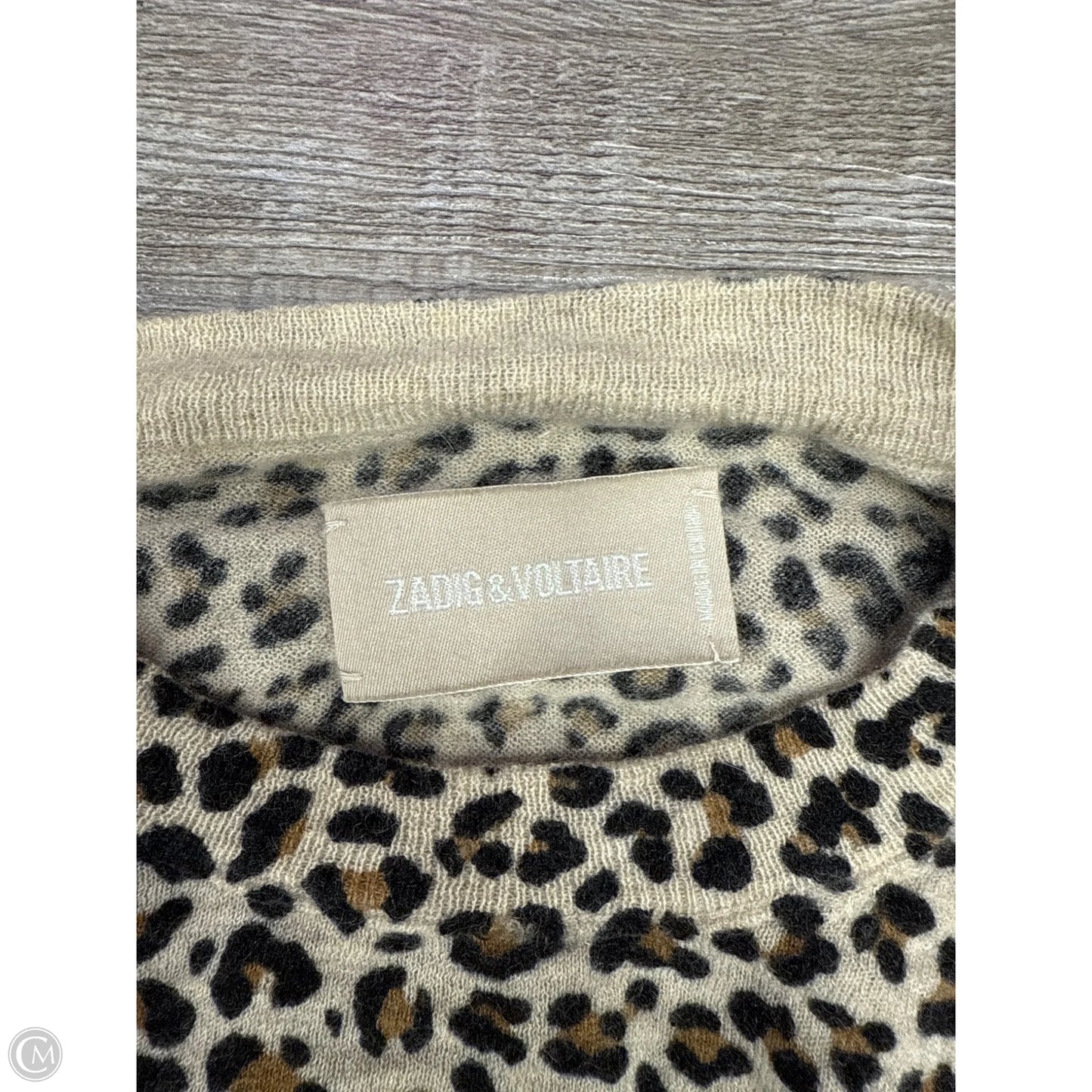 Sweater By Zadig And Voltaire In Animal Print, Size: Xs
