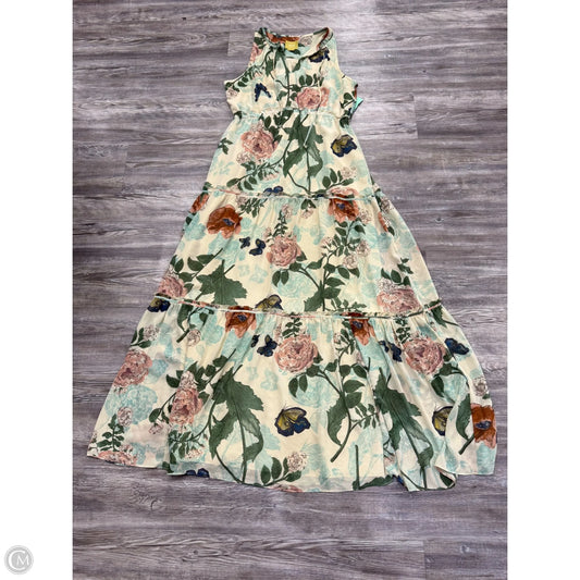 Dress Casual Maxi By Maeve In Floral Print, Size: 8
