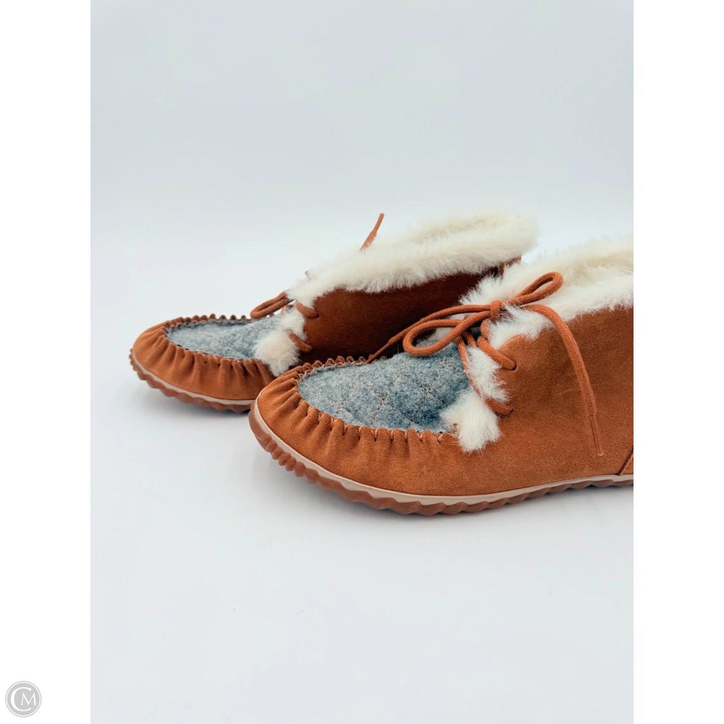 Boots Ankle Flats By Sorel In Brown, Size: 10