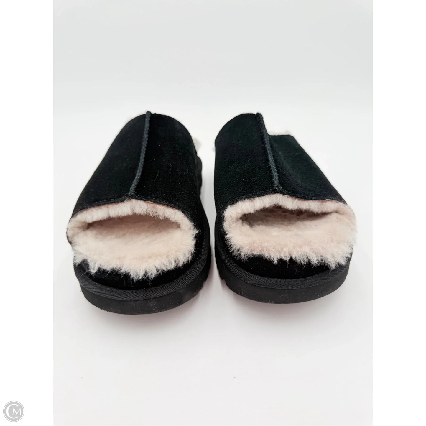 Sandals Designer By Ugg In Black, Size: 10