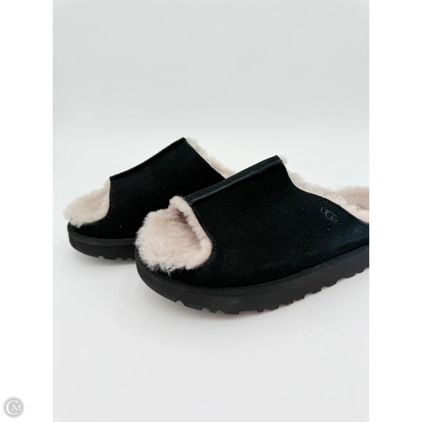Sandals Designer By Ugg In Black, Size: 10