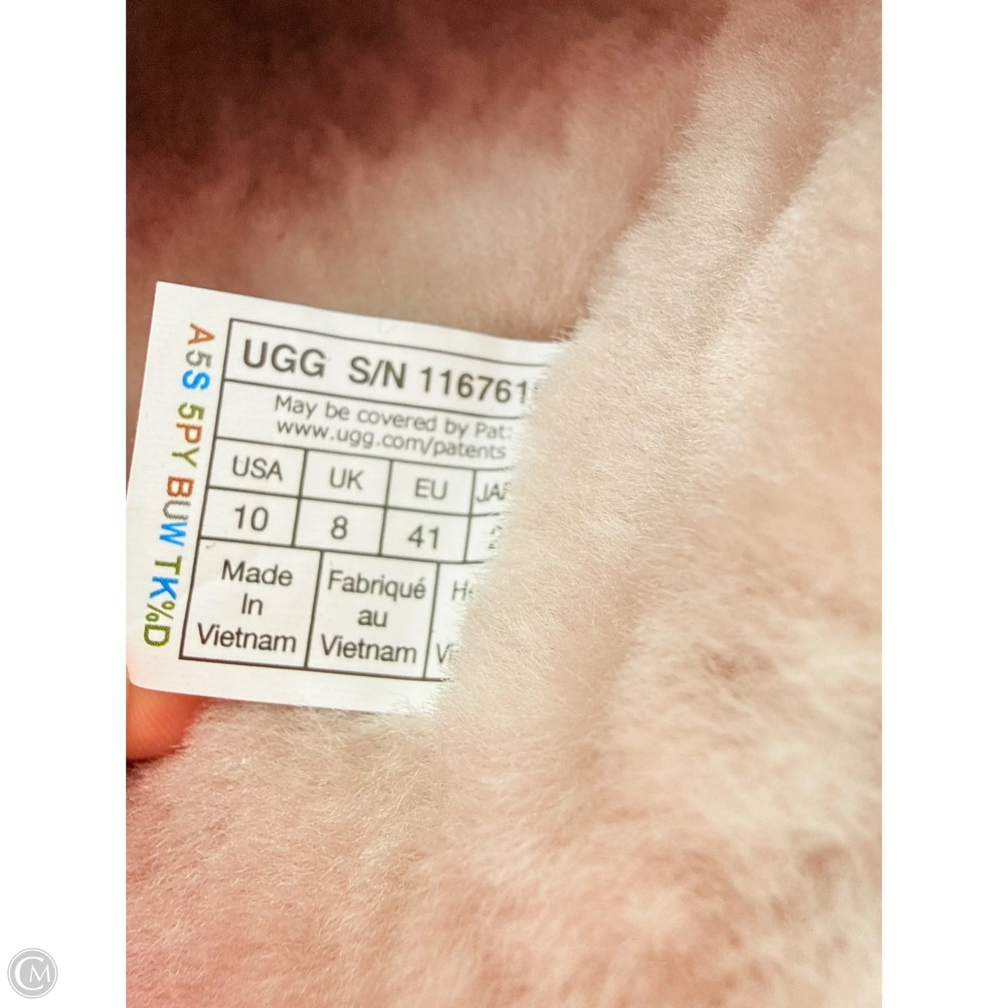 Sandals Designer By Ugg In Black, Size: 10