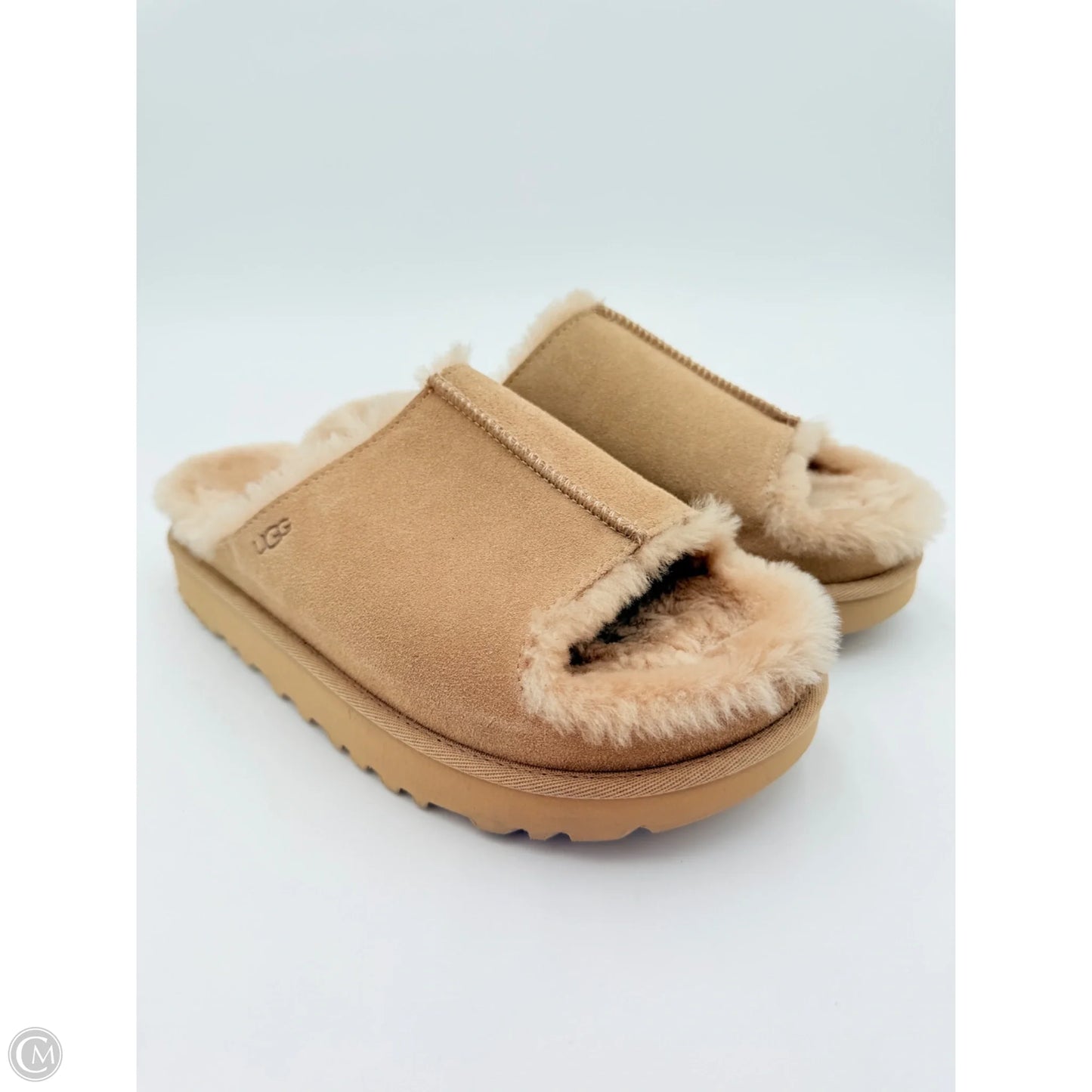 Sandals Designer By Ugg In Tan