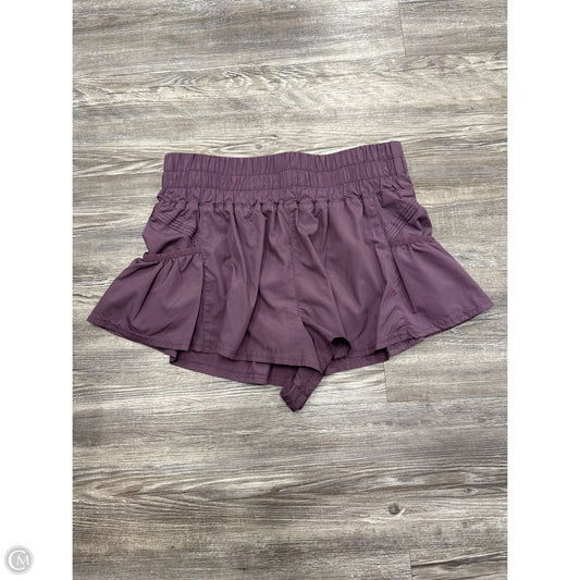 Athletic Shorts By Free People In Purple, Size: S