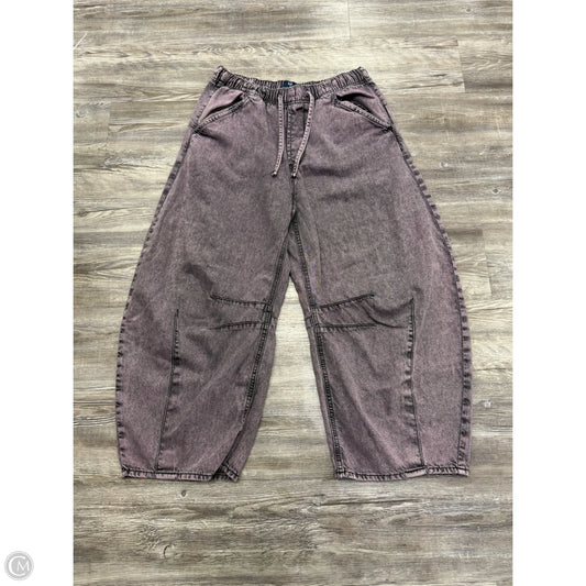 Jeans Boyfriend By Gap In Purple Denim, Size: M