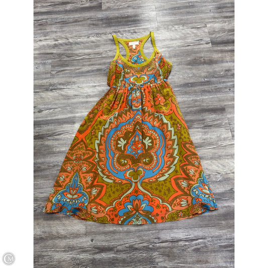 Dress Casual Midi By Moulinette Soeurs In Multi-colored, Size: 8