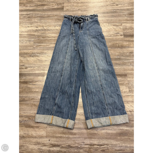Jeans Designer By Alice + Olivia In Blue Denim, Size: 0