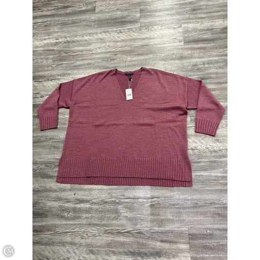 Sweater By Eileen Fisher In Purple, Size: 1x