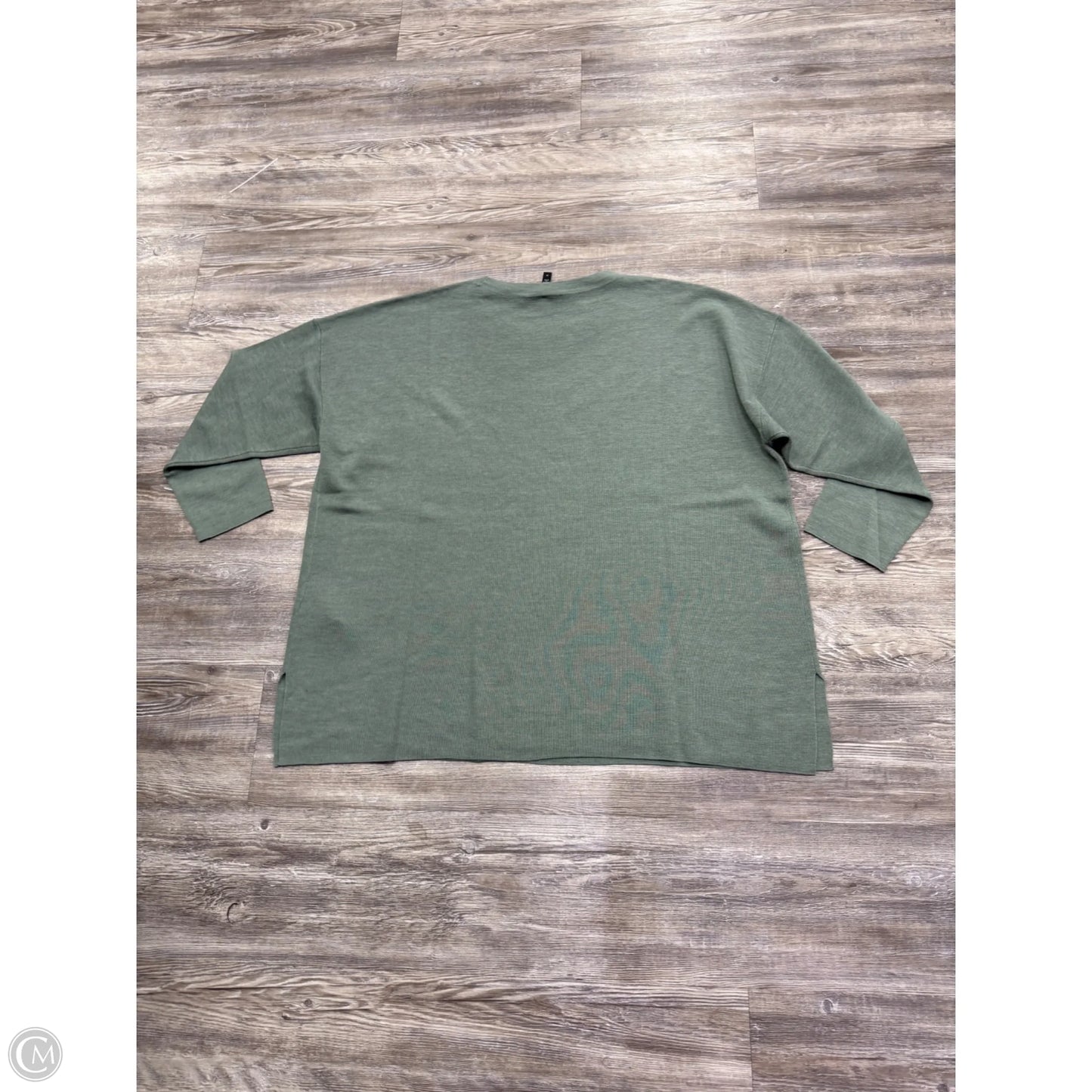 Sweater By Eileen Fisher In Green, Size: 2x