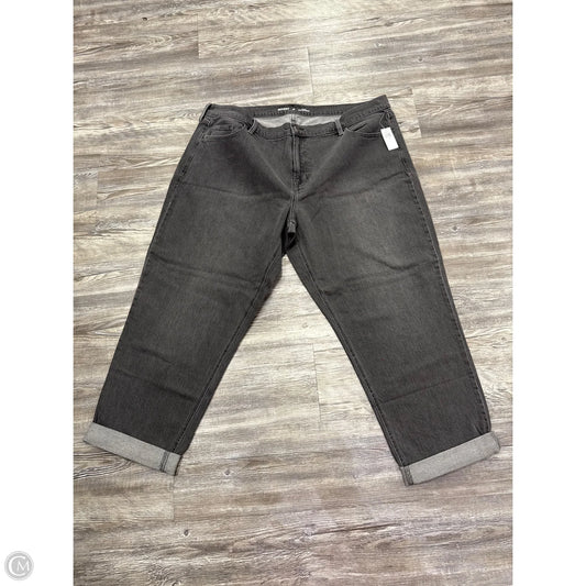 Jeans Boyfriend By Old Navy In Grey Denim, Size: 20