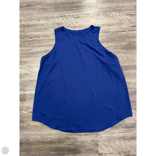 Athletic Tank Top By Lululemon In Purple, Size: M