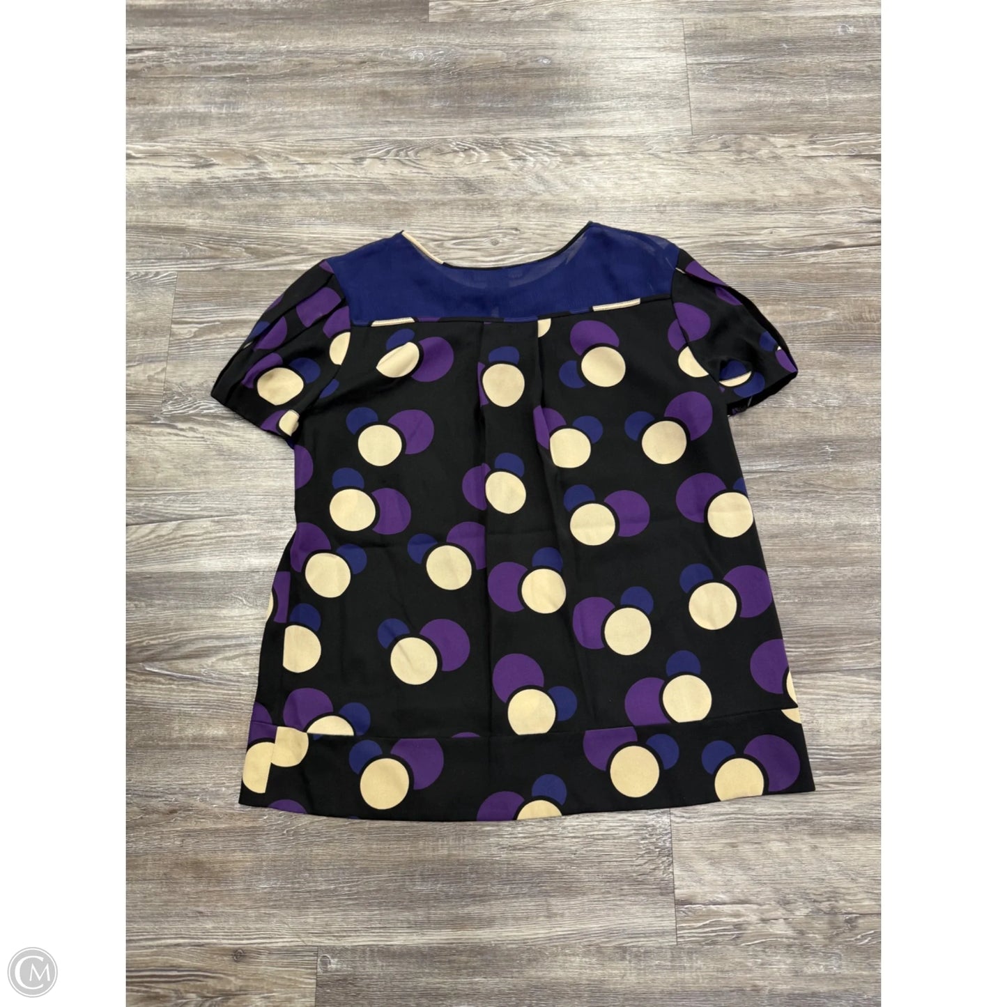 Top Short Sleeve Designer By Marc By Marc Jacobs In Black, Size: 10