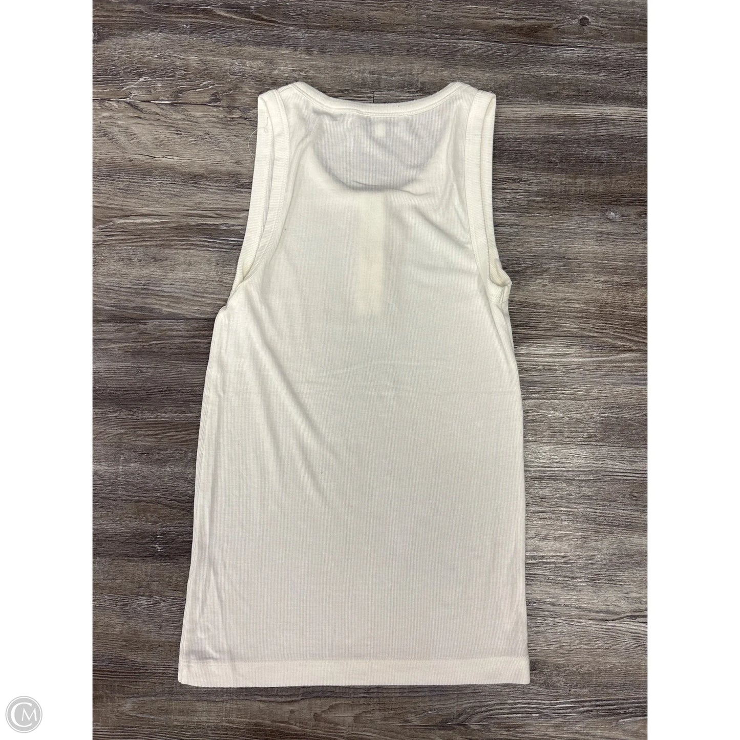 Top Sleeveless By Vince In White, Size: S