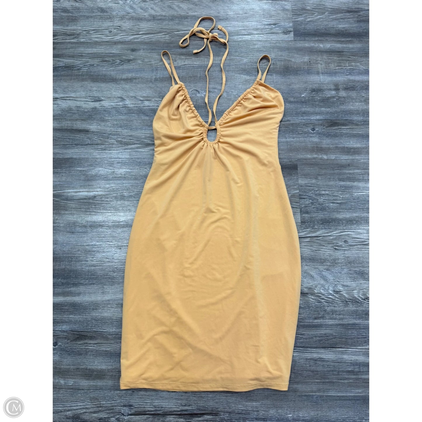 Dress Casual Short By Abercrombie And Fitch In Orange, Size: S