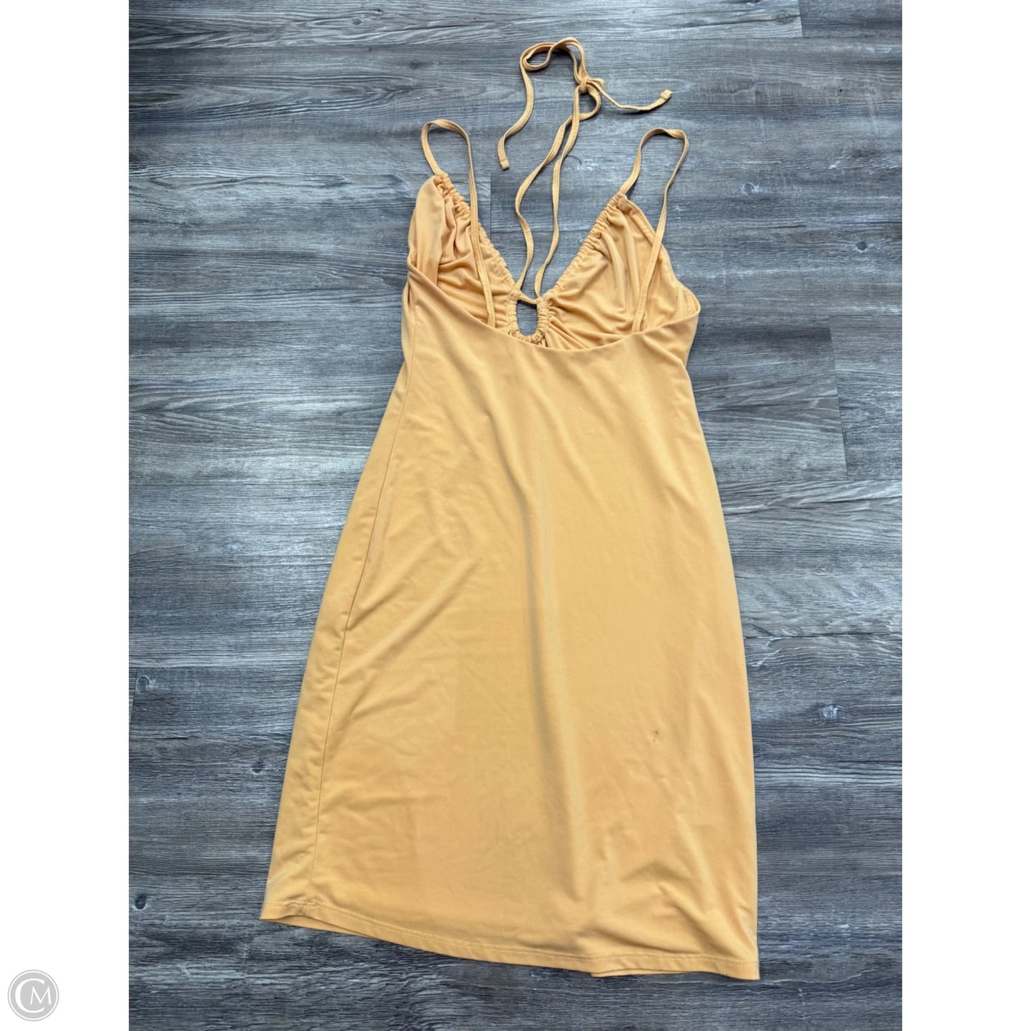 Dress Casual Short By Abercrombie And Fitch In Orange, Size: S