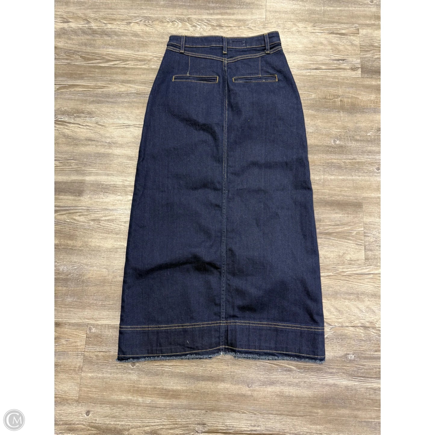 Skirt Midi By Pilcro In Blue Denim, Size: 0