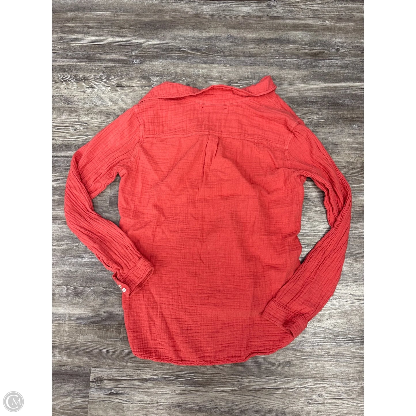 Top Long Sleeve By Xirena In Coral, Size: S