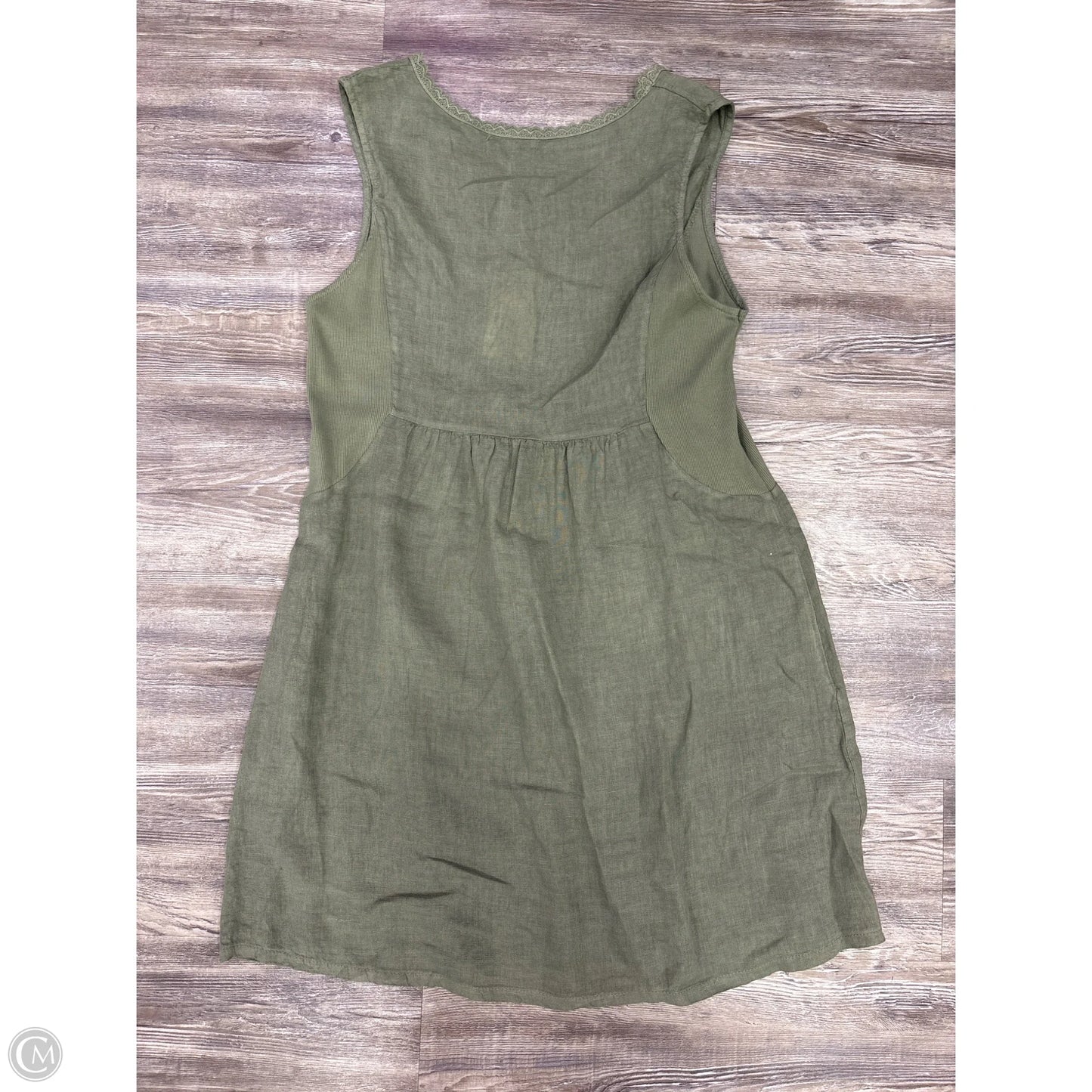 Dress Casual Short By Terzo Millennio In Green, Size: L
