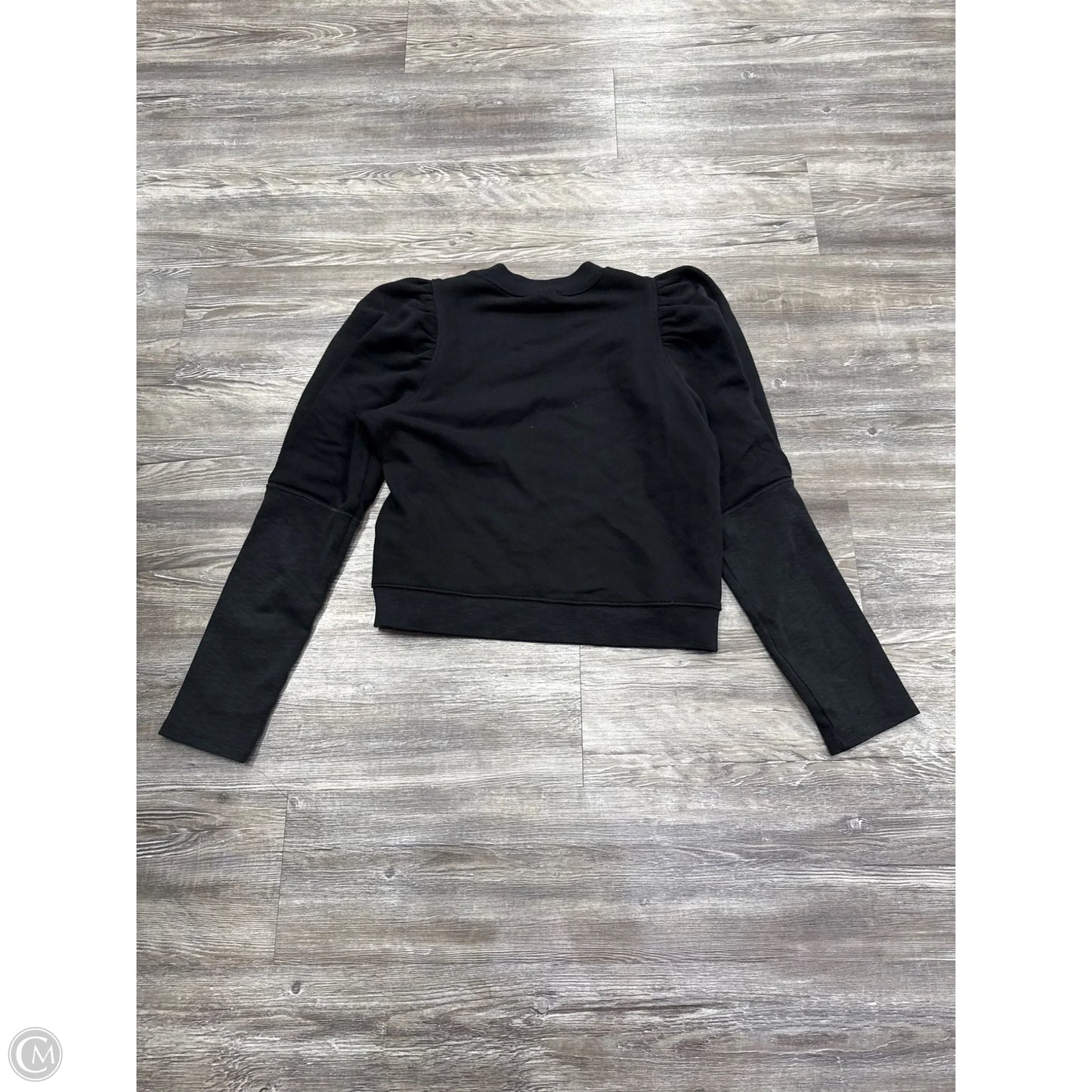 Sweatshirt Collar By Ulla Johnson In Black, Size: L