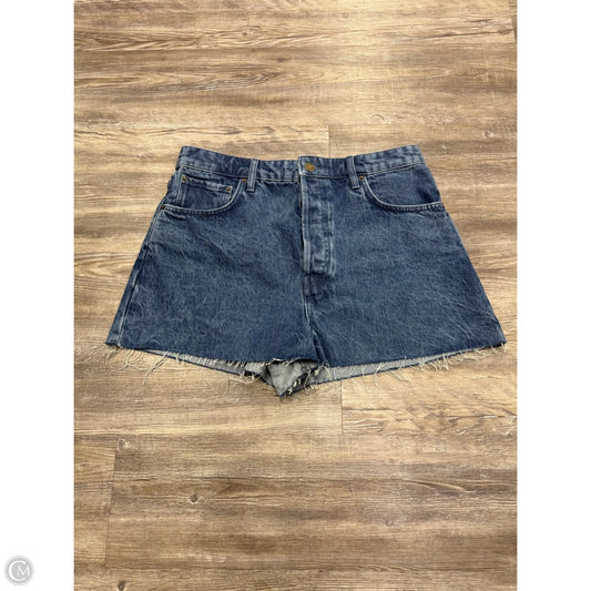 Shorts By Sezane In Blue Denim, Size: 10