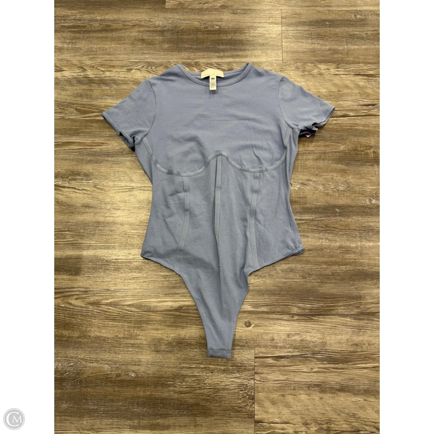 Bodysuit By Fleur Du Mal In Blue, Size: L