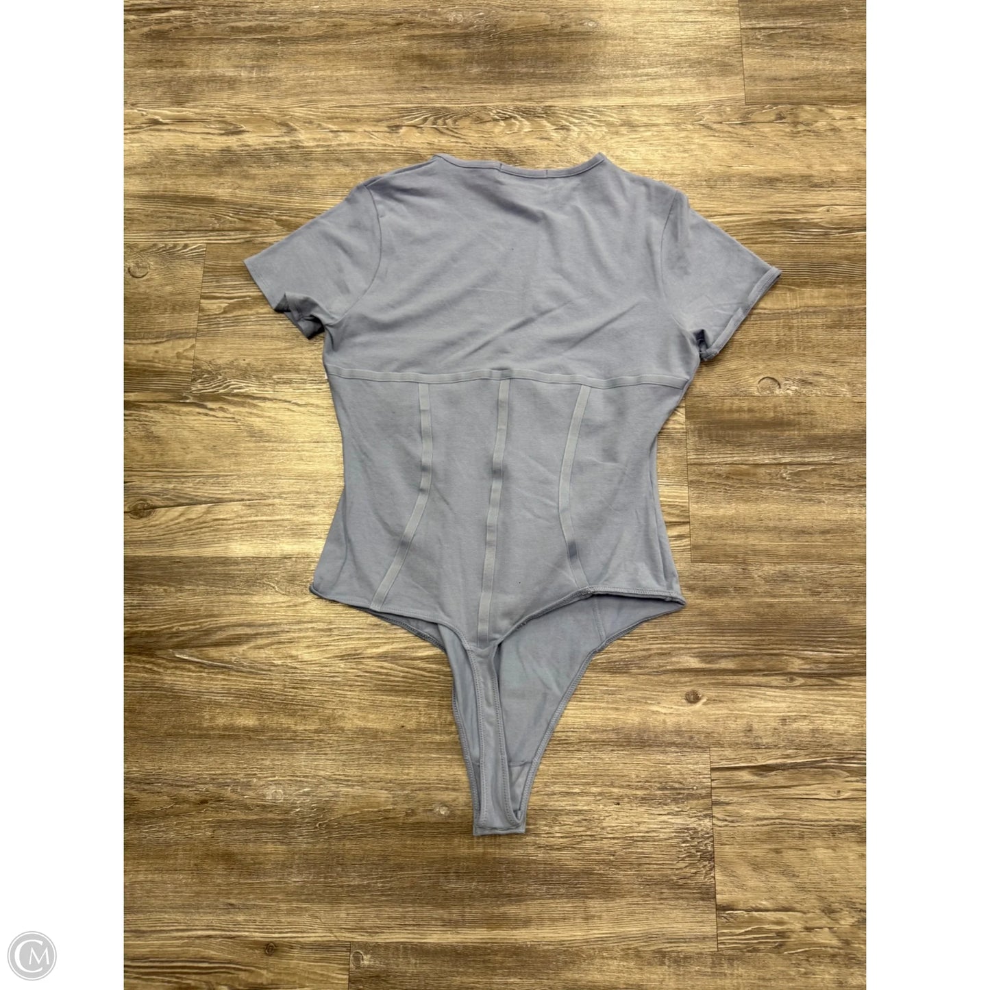 Bodysuit By Fleur Du Mal In Blue, Size: L