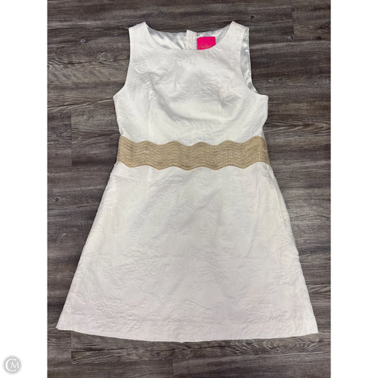 Dress Designer By Lilly Pulitzer In White, Size: 12