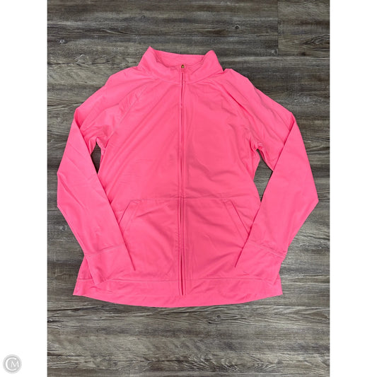 Jacket Designer By Lilly Pulitzer In Pink, Size: Xl