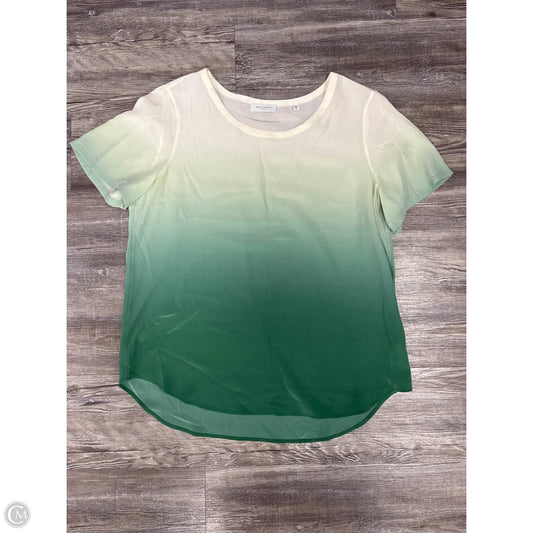 Top Short Sleeve By Equipment In Green, Size: Xl
