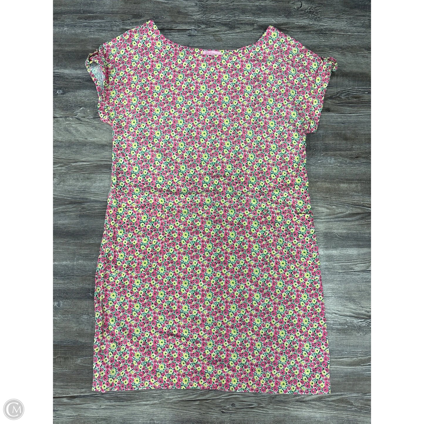 Dress Designer By Lilly Pulitzer In Floral Print, Size: L
