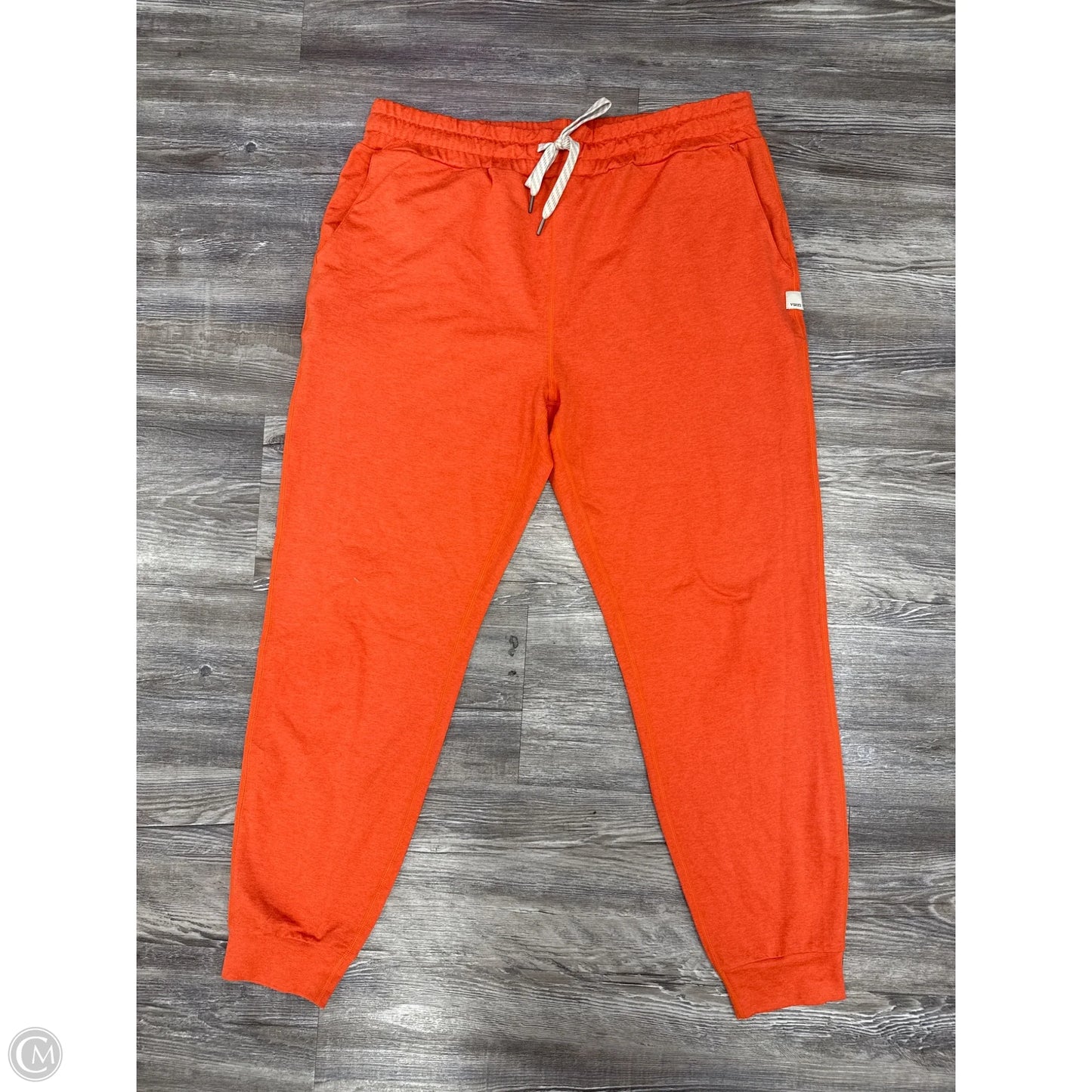 Athletic Pants By Vuori In Orange, Size: M